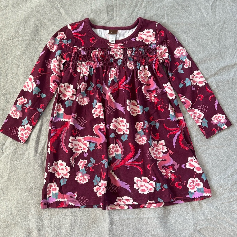 Tea collection dragon & phoenix dress